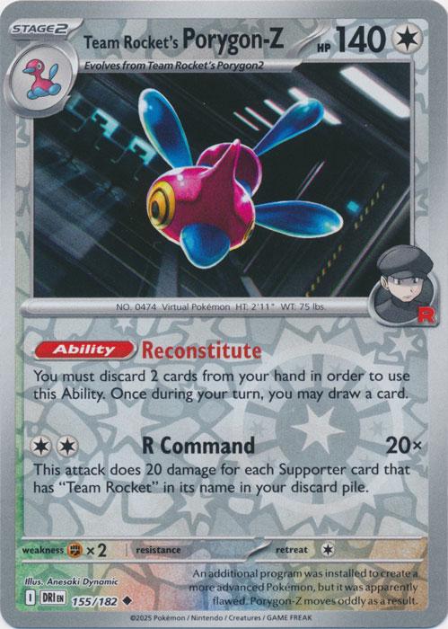 Team Rocket's Porygon-Z [Reverse Holo]
